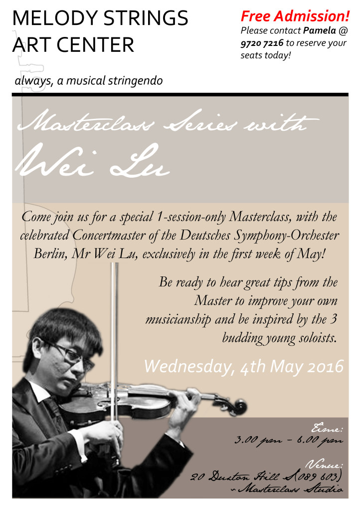 lu wei_ticketing poster