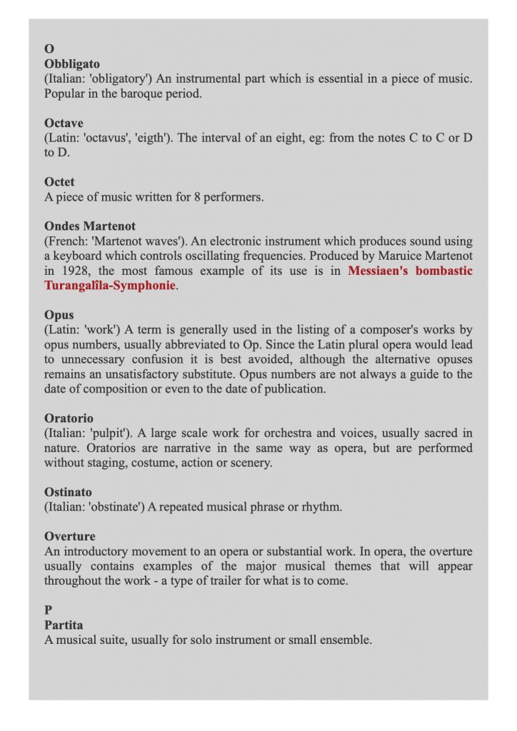 Melody Strings | Musical Terms