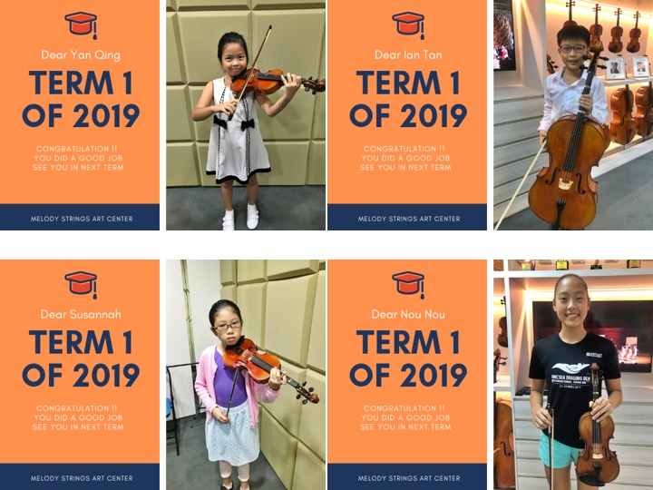 Melody Strings | Melody Strings students Term 1 2019