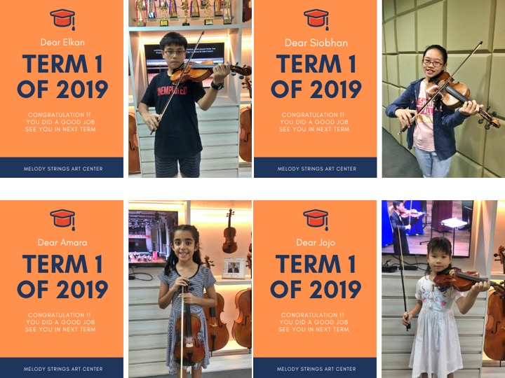 Melody Strings | Melody Strings students Term 1 2019