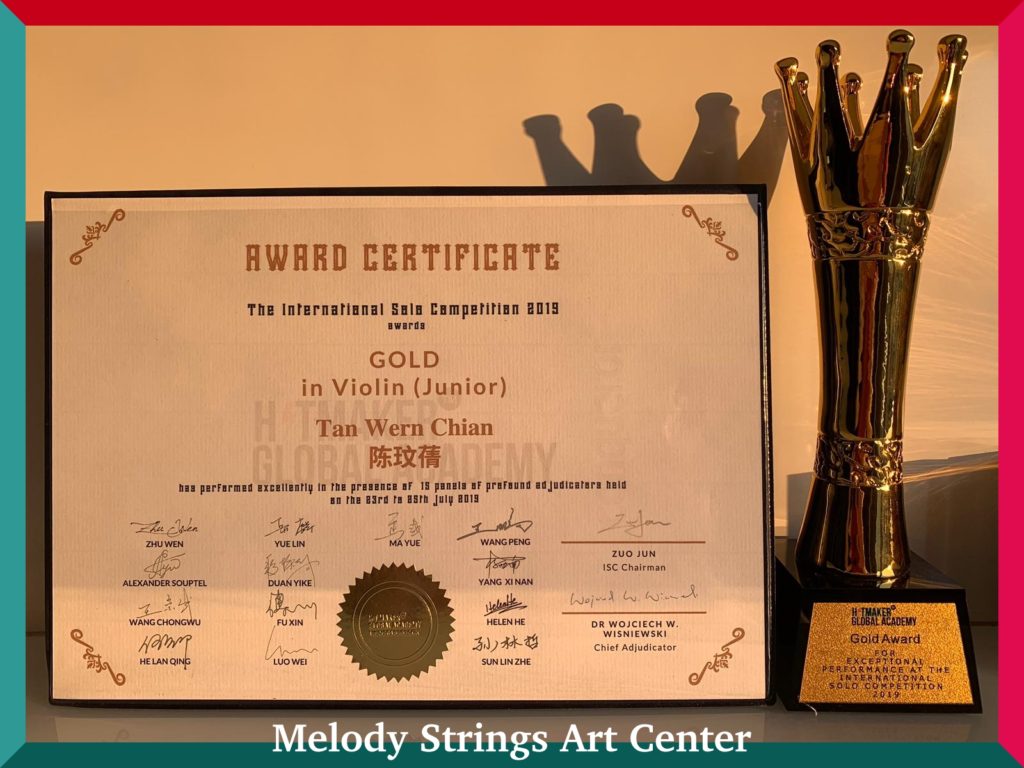 Melody Strings | Singapore International Solo Competition 2019