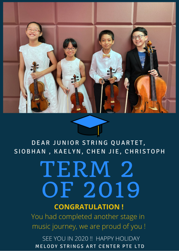 Melody Strings | Melody Strings Students Term 2 Internal Examination 2019