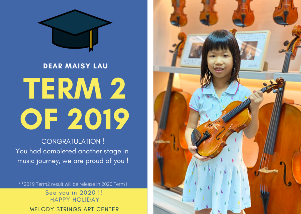 Melody Strings | Melody Strings Students Term 2 Internal Examination 2019