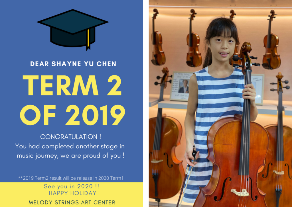 Melody Strings | Melody Strings Students Term 2 Internal Examination 2019