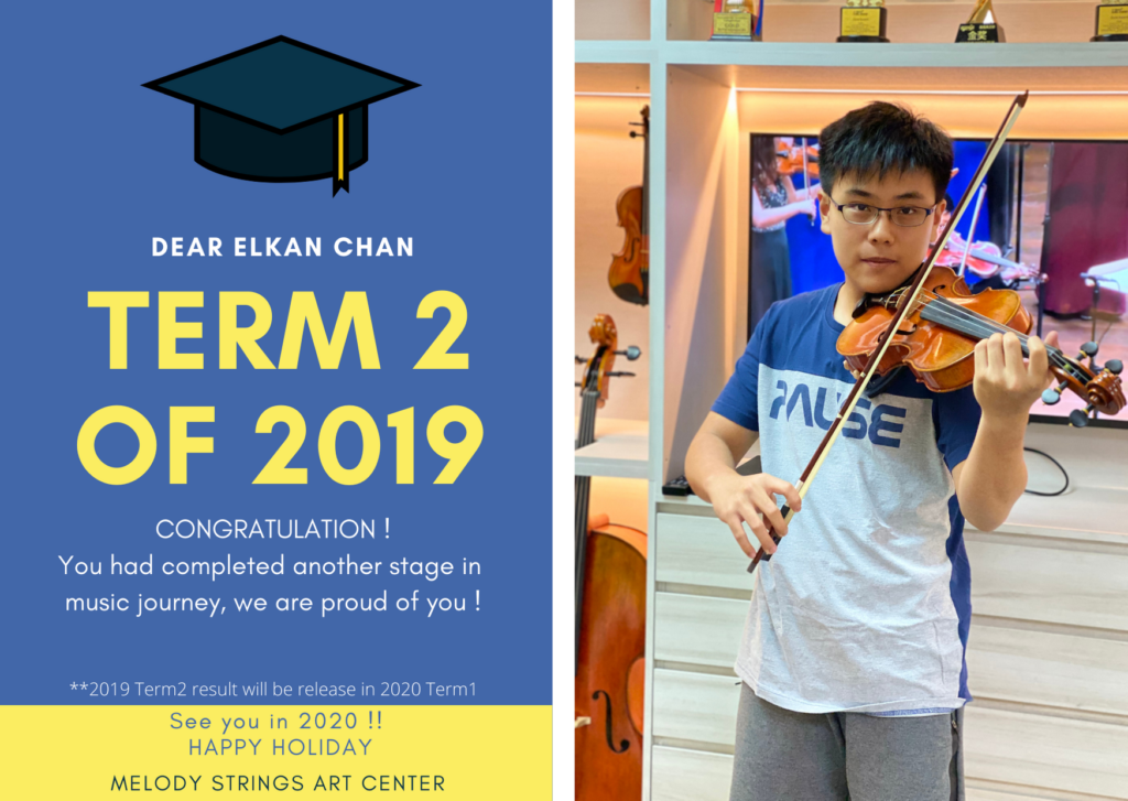 Melody Strings | Melody Strings Students Term 2 Internal Examination 2019