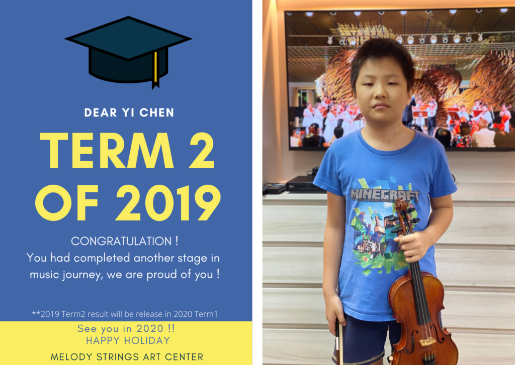 Melody Strings | Melody Strings Students Term 2 Internal Examination 2019