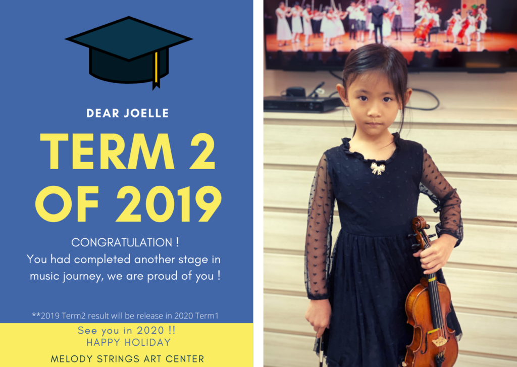 Melody Strings | Melody Strings Students Term 2 Internal Examination 2019