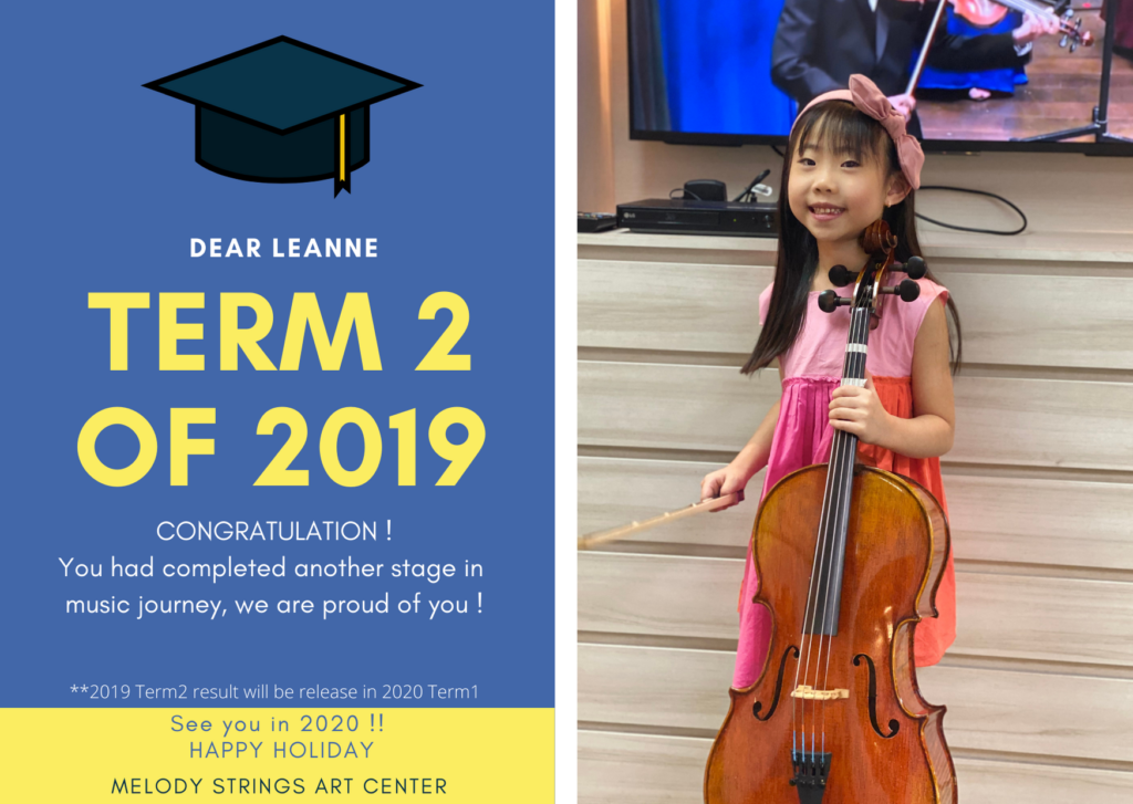 Melody Strings | Melody Strings Students Term 2 Internal Examination 2019