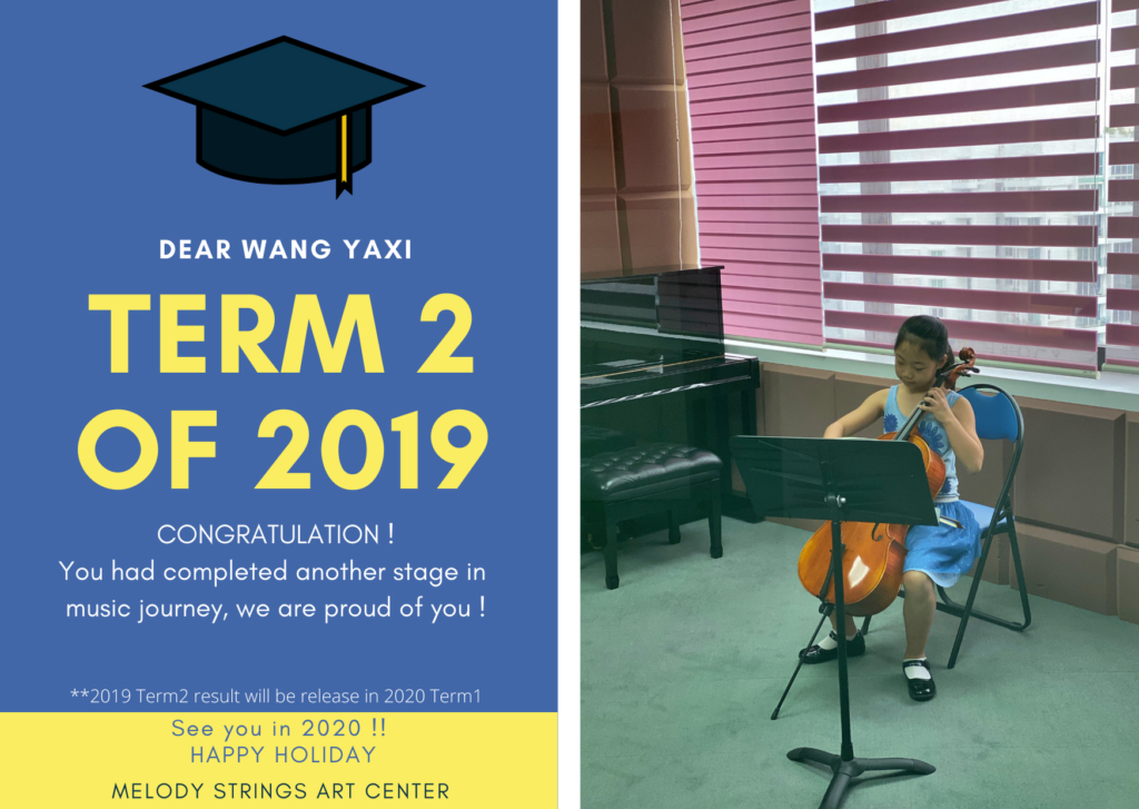Melody Strings | Melody Strings Students Term 2 Internal Examination 2019