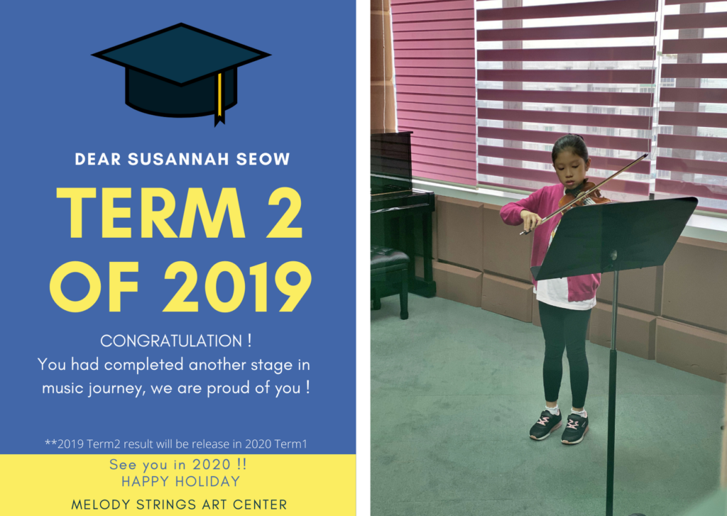 Melody Strings | Melody Strings Students Term 2 Internal Examination 2019
