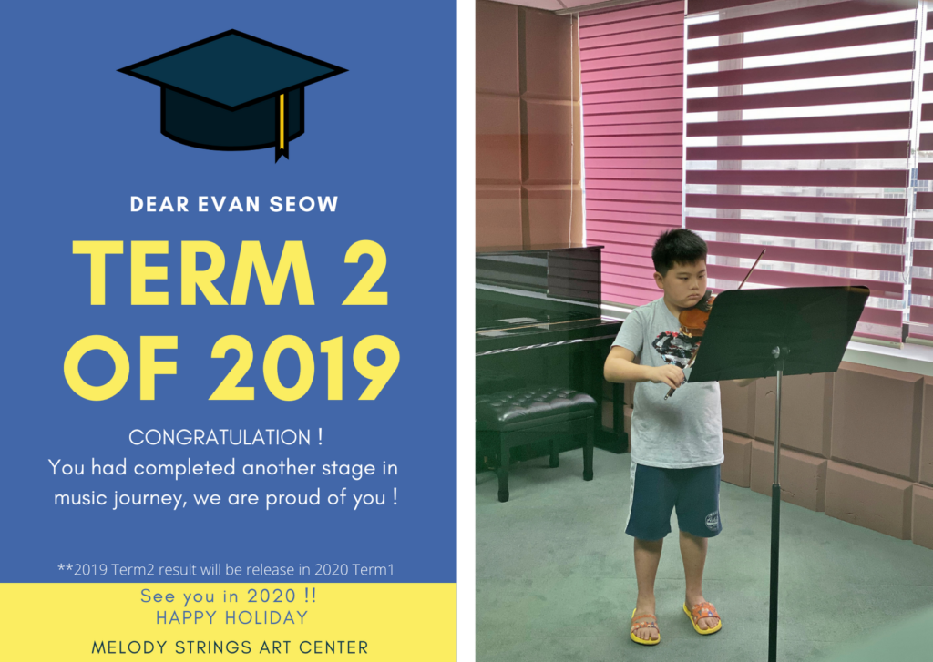 Melody Strings | Melody Strings Students Term 2 Internal Examination 2019