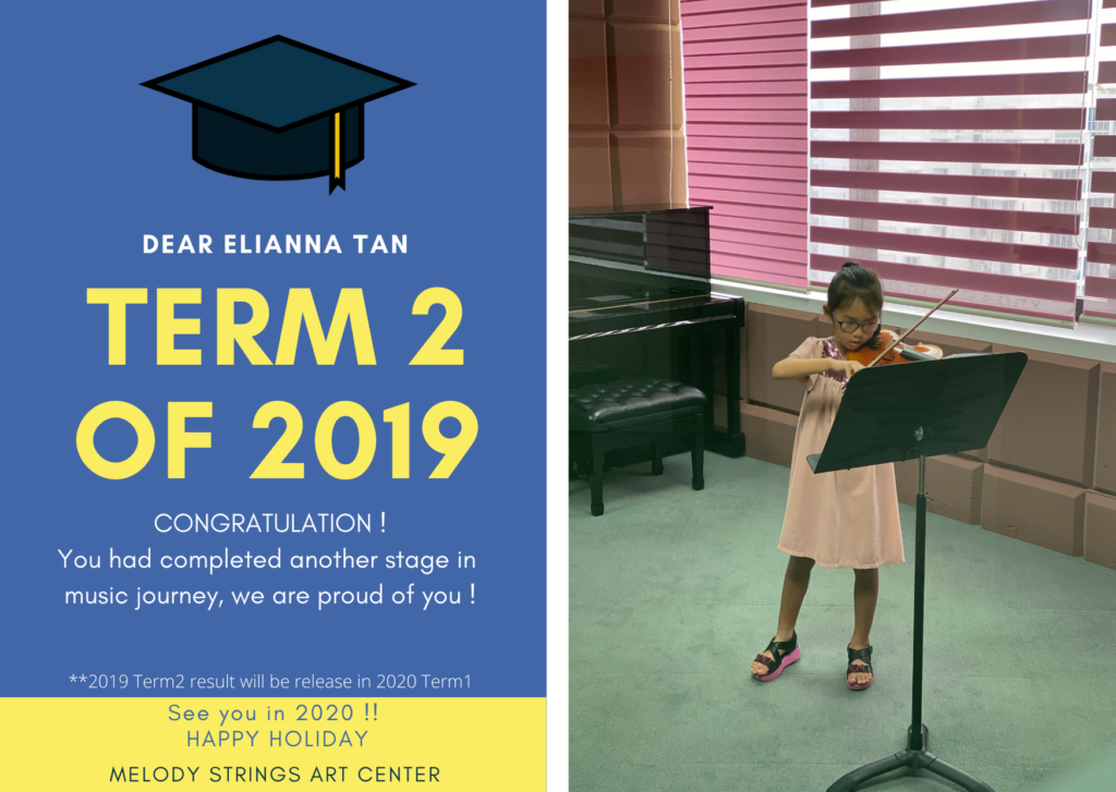 Melody Strings | Melody Strings Students Term 2 Internal Examination 2019