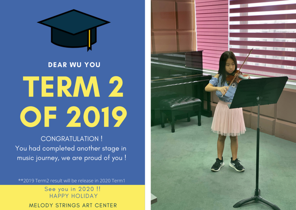 Melody Strings | Melody Strings Students Term 2 Internal Examination 2019