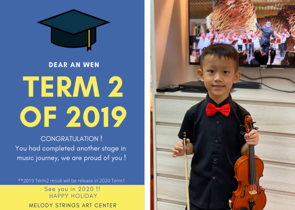 Melody Strings | Melody Strings Students Term 2 Internal Examination 2019
