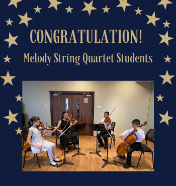 Congrats to our String Quartet students!